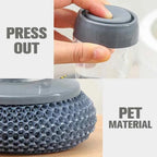 1pc Portable Kitchen Soap Dispensing Dishwashing Tool