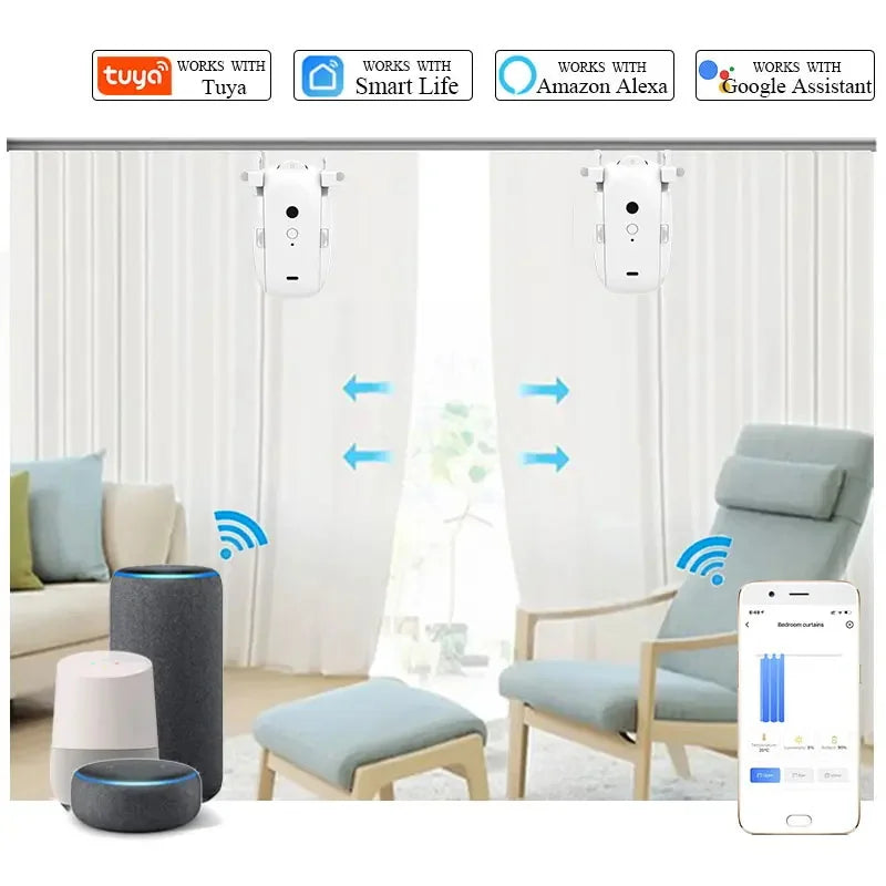 Smart Wireless Automatic Curtain Opener