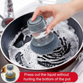 1pc Portable Kitchen Soap Dispensing Dishwashing Tool