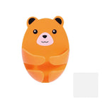 4-1Pcs Wall Storage Hook Bear Plug