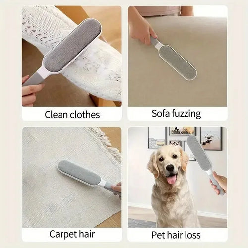 Double-Sided Lint Brush, 31cm/12.2in Clothing Fur/Hair Remover Tool
