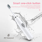 Electric Toothbrush for Adults Soft DuPont Bristle Portable Battery Endurance IPX6 Waterproof Intelligent Effective Oral Care