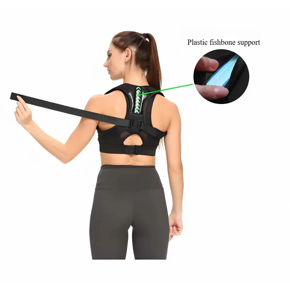Adjustable Back Shoulder Posture Corrector Belt