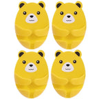 4-1Pcs Wall Storage Hook Bear Plug