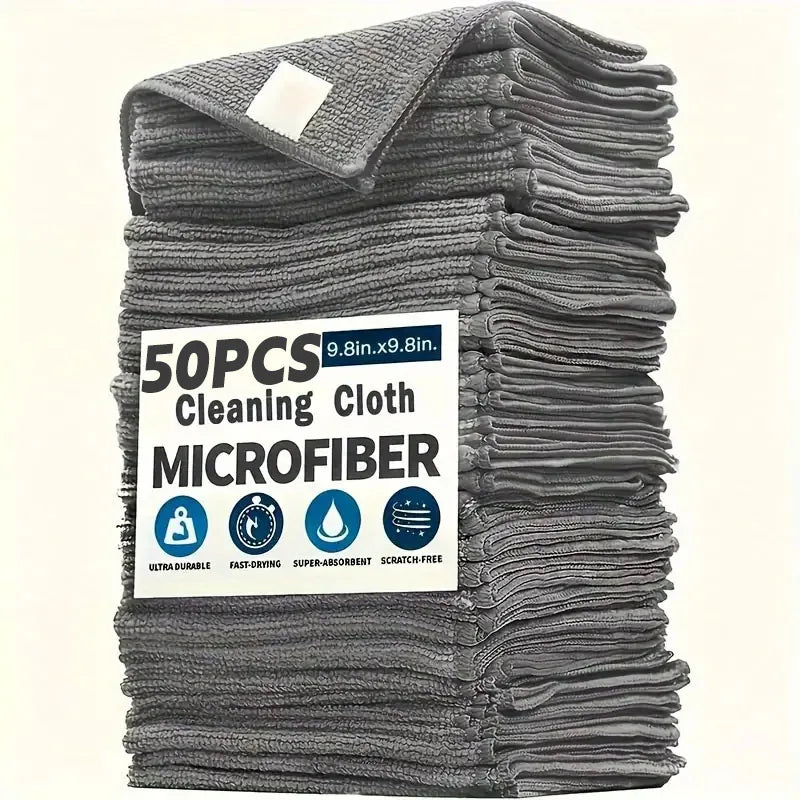 Thicken Microfiber Cleaning Cloths Lint Free