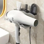 1pc Hair dryer storage rack