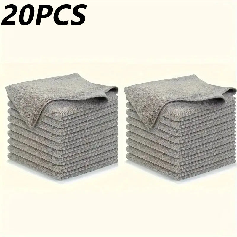 Thicken Microfiber Cleaning Cloths Lint Free