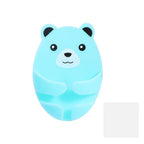 4-1Pcs Wall Storage Hook Bear Plug