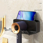 1pc Hair dryer storage rack